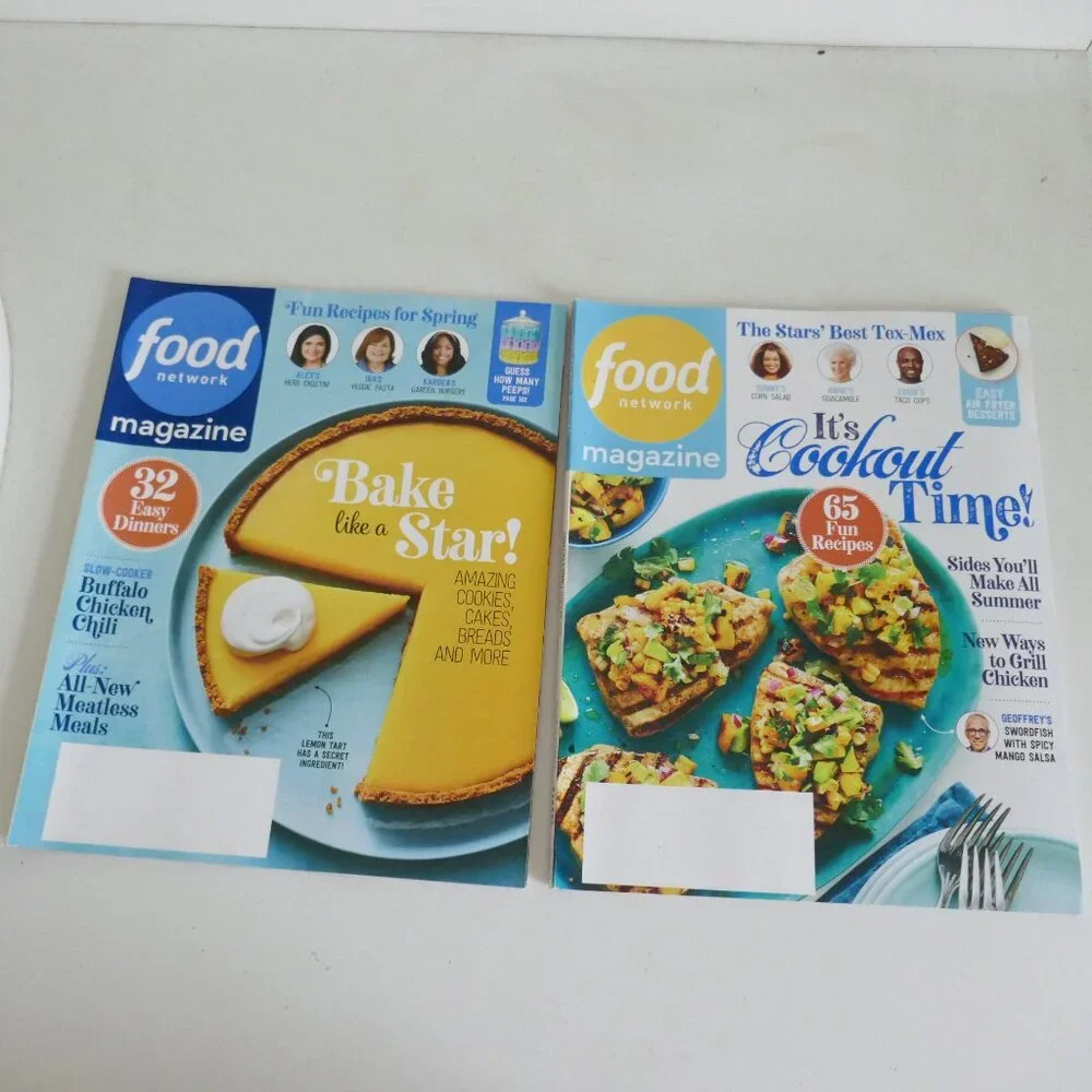 Food Network magazine 4 issues